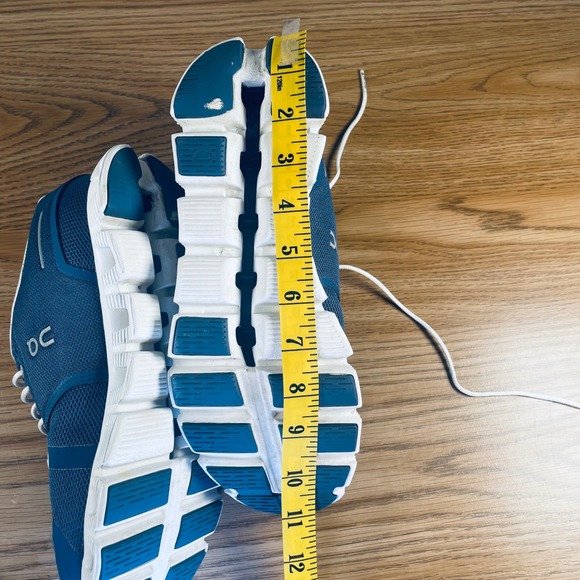 On Running Cloud Waterproof Running Shoes Women's Size 9.5 Blue - Picture 6 of 10